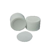 ribbed top caps with bottle liner 24-410-YL-D24410-115A1